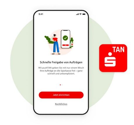 Set up S-pushTAN on your smartphone